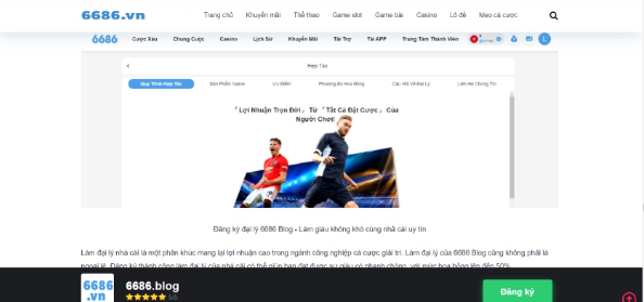 Một trong những ưu đãi khủng tại 6686