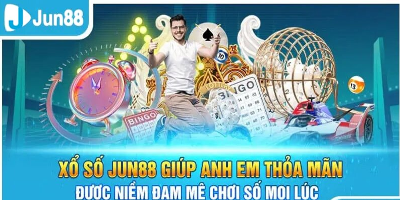 Xổ số trực tuyến Jun88 hấp dẫn